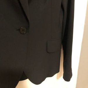 Theory Classic Black Single-button Blazer | Sz 10